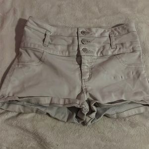 i’m selling white shorts. they have never been worn.